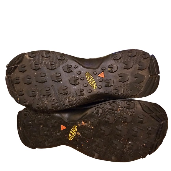 KEEN Konnectfit Waterproof Men's Hiking Shoes Black Size 7.5 Workwear Low Boot - Picture 10 of 11